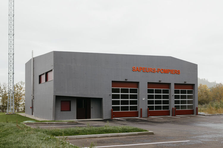 genie civil construction caserne pompiers thivillier construction