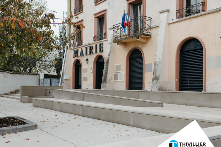 Accessibilité à la mairie de Solaize